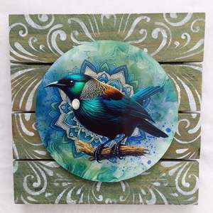 Kiwiana: Tui Wall Plaque