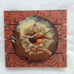 Fantail Wall Plaque