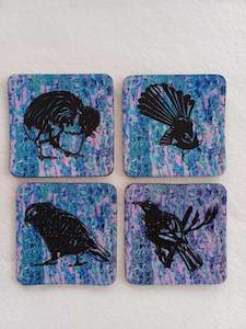 Coasters: Kiwiana Rubber Coasters