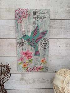 Humming Bird Mixed Media