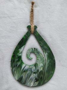 Kiwiana wall hanging.