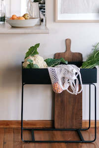 Vases: Garcia Tall Metal Planter