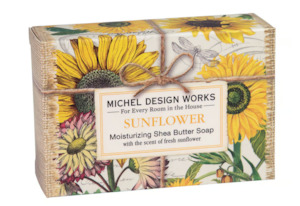 Michel Design Works Sunflower Single Boxed Soap