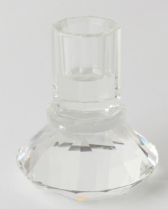 Gifts For Her: Crystal Taper Candle Holder