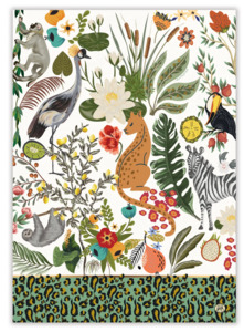 Michel Design Works Wild Lemon Tea Towel