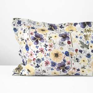 Best Selling: Thread Design - Paper Park Petal Play Pillowcases (pair) Moonbloom