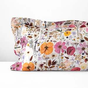 Thread Design - Paper Park Petal Play Pillowcases (pair) Sunburst