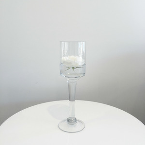Products: Stemmed Glass Candleholder Floating Candle Holder Wanaka Hire