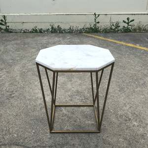 Products: Marble Side Table Major & Minor - Wanaka Wedding Hire
