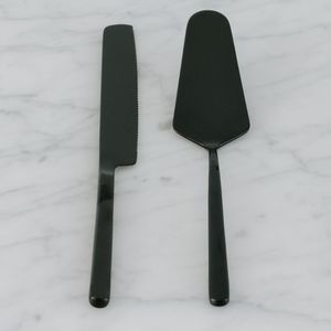 Products: Black Cake Servers Serveware Major and Minor Hire Wanaka