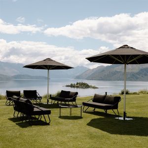 Products: black outdoor armchair outdoor furniture wedding events wanaka