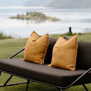 Products: Black Outdoor Couch Wedding Furniture Events Queenstown