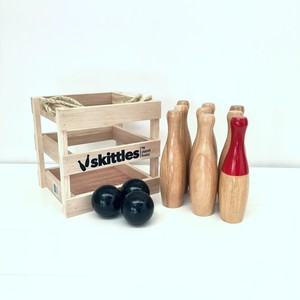 Products: Skittles Lawn Game Wanaka Weddings Events Major and Minor Hire