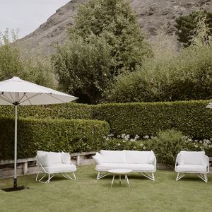 Products: White Outdoor Couch Lounge Furniture Wedding Hire Wanaka Events