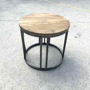 Products: Rustic Side Table Lounge Furniture Wedding Hire Wanaka