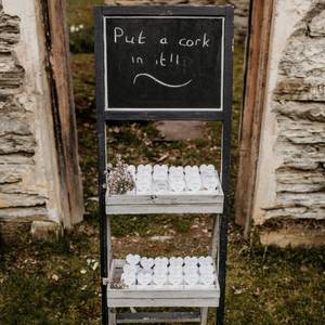 Display Stand - Rustic - Major and Minor - Wedding Hire - Wanaka Hire