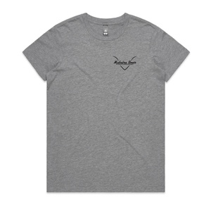 Womens Tee – Grey Marle