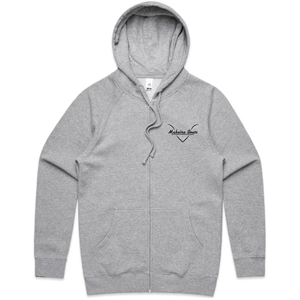 Zip Hoodie – Grey Marle