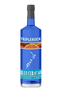 liqueurs: Triplerock Blue Curracao Mixer Liqueurs 700ml x6 Bottles 13.9% ALC/VOL.