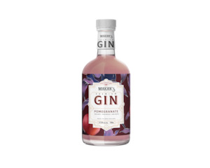 gin: Makan's Gin Pomegranate 700ml x6 Bottles 37.5% ALC/VOL.