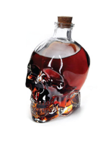 Rum 1: Skull Island Black Rum 700ml x6 Bottles