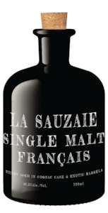 La Sauzaie Whiskey 700ml x6 bottle 40.5% ALC/VOL.