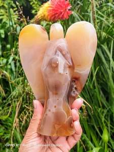 Carvings: Agate Angel Large
