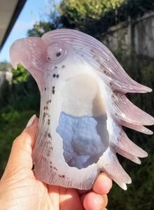 Agate Eagle Head