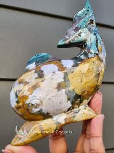 Carvings: Ocean Jasper Dolphin