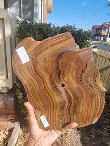 Tigers eye with Hematite Rough Slab Large