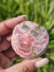 Rhodochrosite Flat Stone
