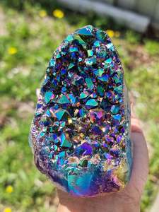 Crystals Freeform: Aura Amethyst Cluster Freeform