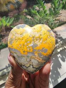 Bumblebee Jasper Heart