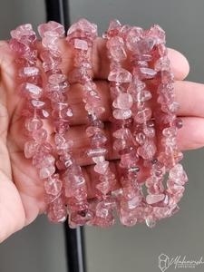 Strawberry Quartz Bracelet