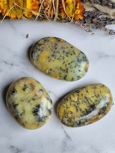 Dendritic Opal Palm Stone