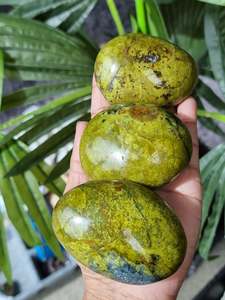 Green Opal Palm Stone