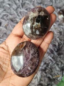 Crystals Palm Stone: Super Seven Palm Stone