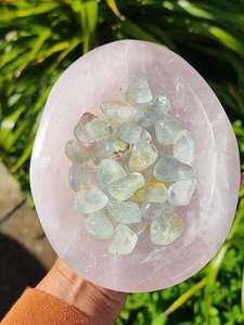 Crystals Tumbles: Blue Topaz Tumble