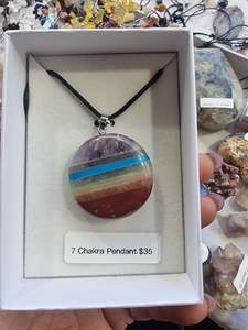 Whats New 1: Seven Chakra Pendant