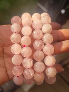 Whats New 1: Rose Quartz Bracelet