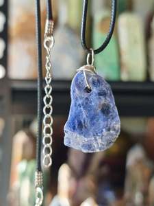 Whats New 1: Sodalite Rough Pendant