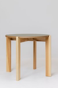 Recessed Ash Large Side Table - Kina - MAKE Furniture Plywood Kitchens
