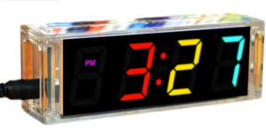 Electronic Kits: LED Alarm Clock Kit