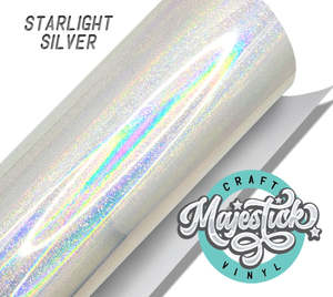 Majestick Vinyl: Starlight Silver - seconds