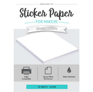 Sticker Making: Sticker Paper - Pack of 20
