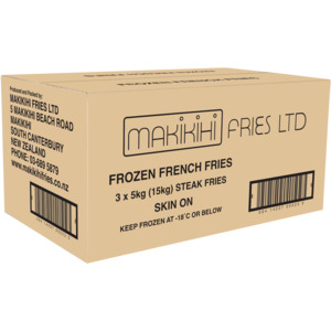 Frontpage: Makikihi Fries - Steak Skin On Fries