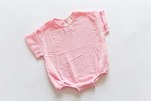 Muslin Romper - Bubblegum