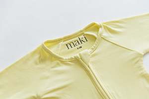 Onsies: Bamboo Onesie - Butter Yellow