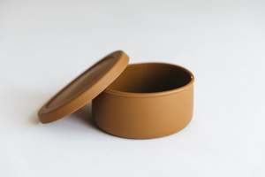 Lunchboxes And Sippy Cups: Round Container - Medium