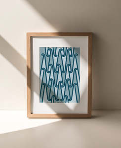 Art Prints: Pūhoro Print